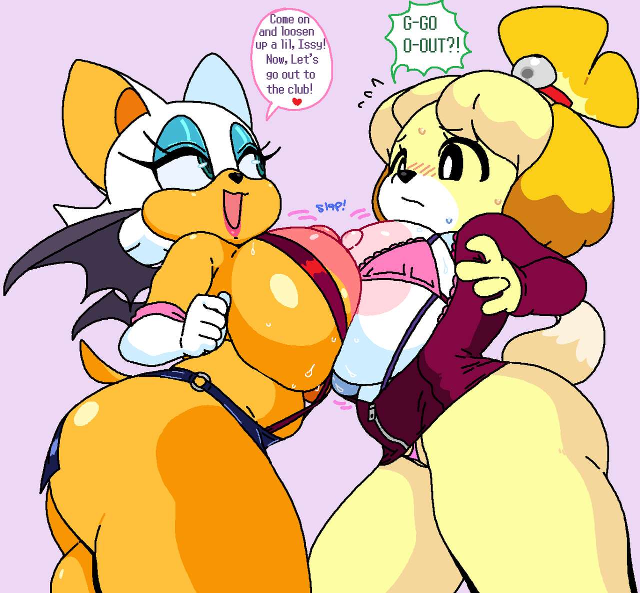 Rouge &amp; Isabelle's Night Out page 3 full