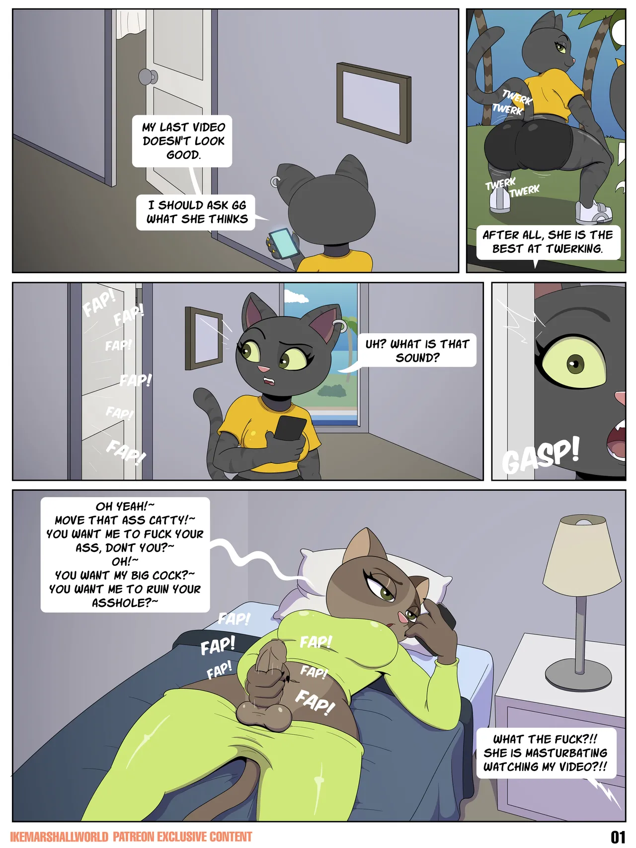 Tik Tok Butts page 1 full