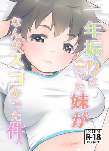 Ichinen-buri ni Atta Imouto ga Nanka Sugokatta Ken. cover