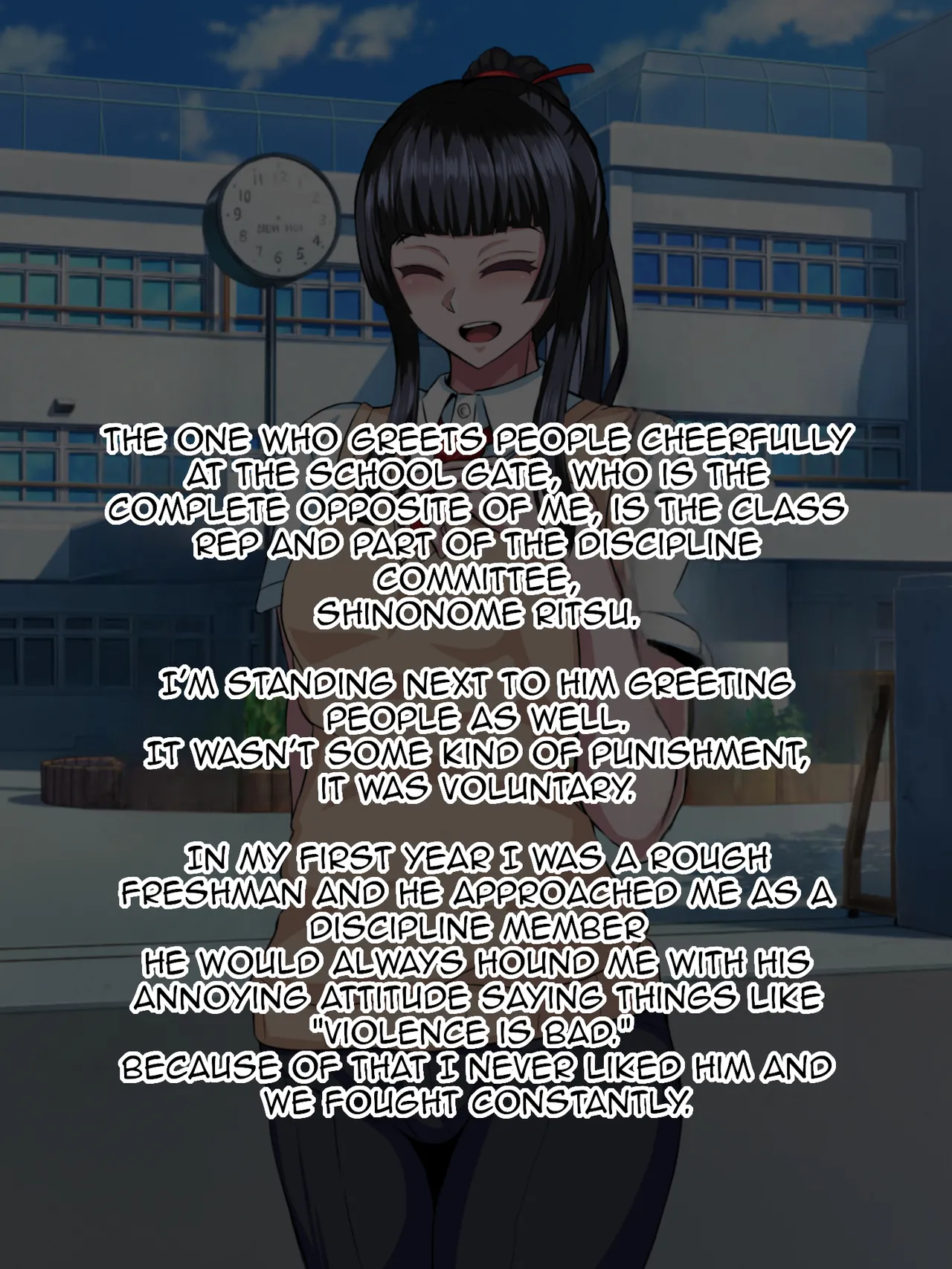 Majime de Yuiitsu no Rikaisha datta Iinchou ga Hitonatsu no Ma de Gakkou 1 no Kuzu ni Otosarechau Hanashi page 4 full