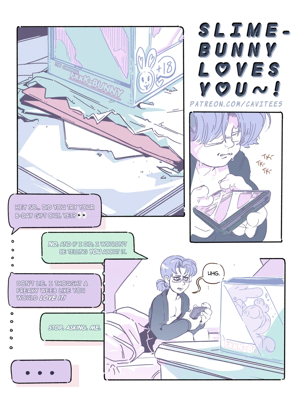 Slime-Bunny Loves You~! page 2 full