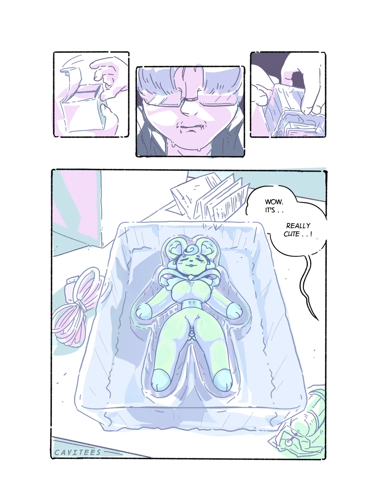 Slime-Bunny Loves You~! page 5 full