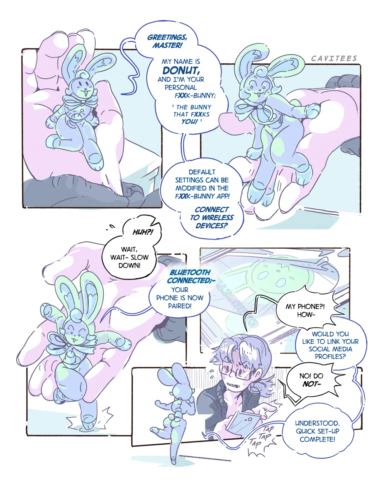 Slime-Bunny Loves You~! page 7 full