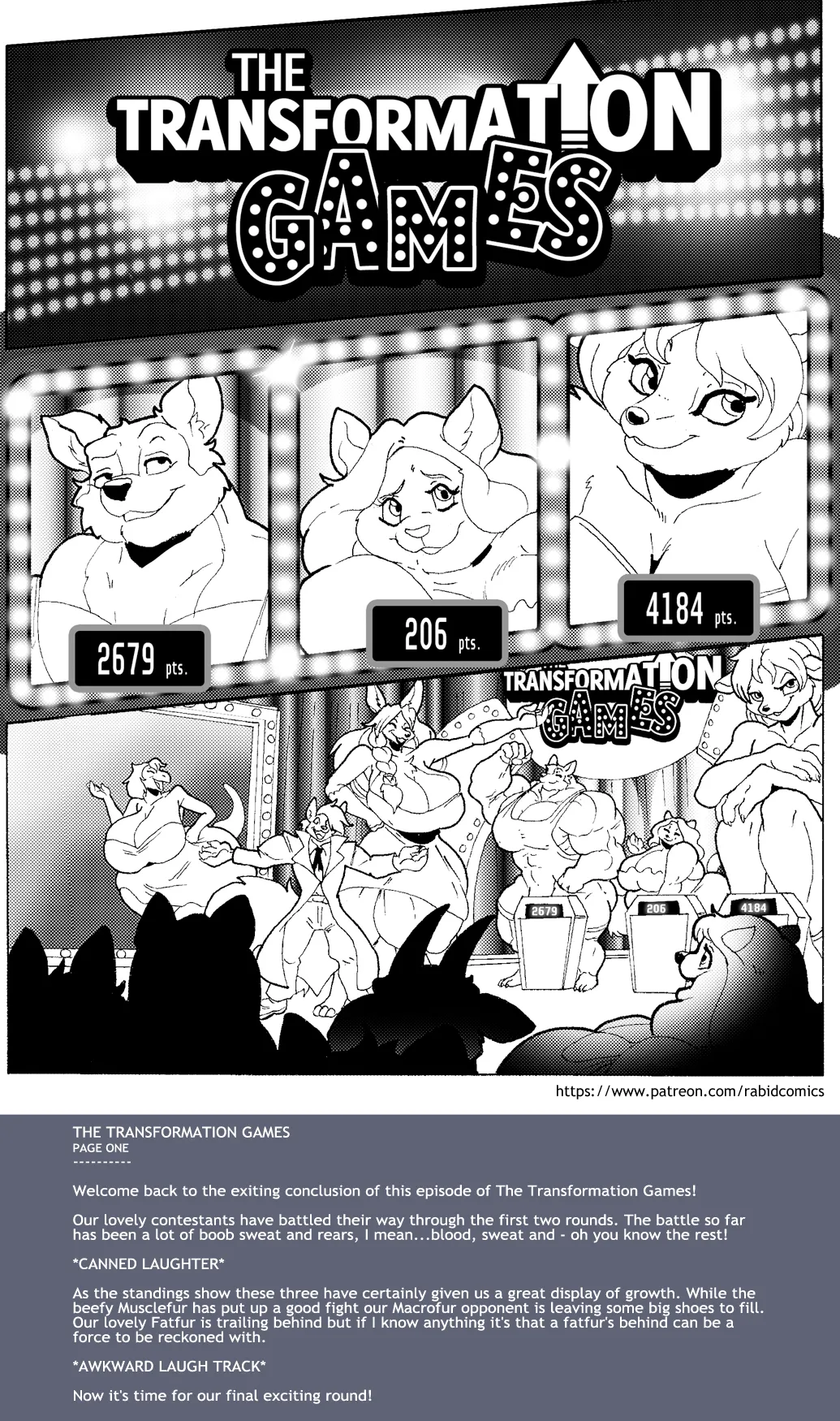 The Transformation Games page 1 full