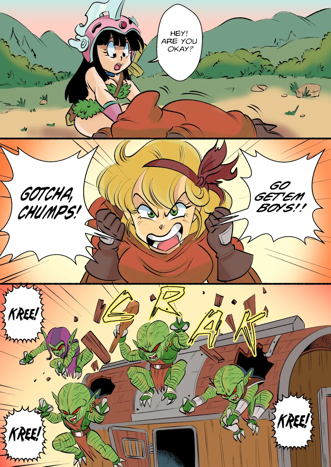 Dragon Ball Quest page 8 full