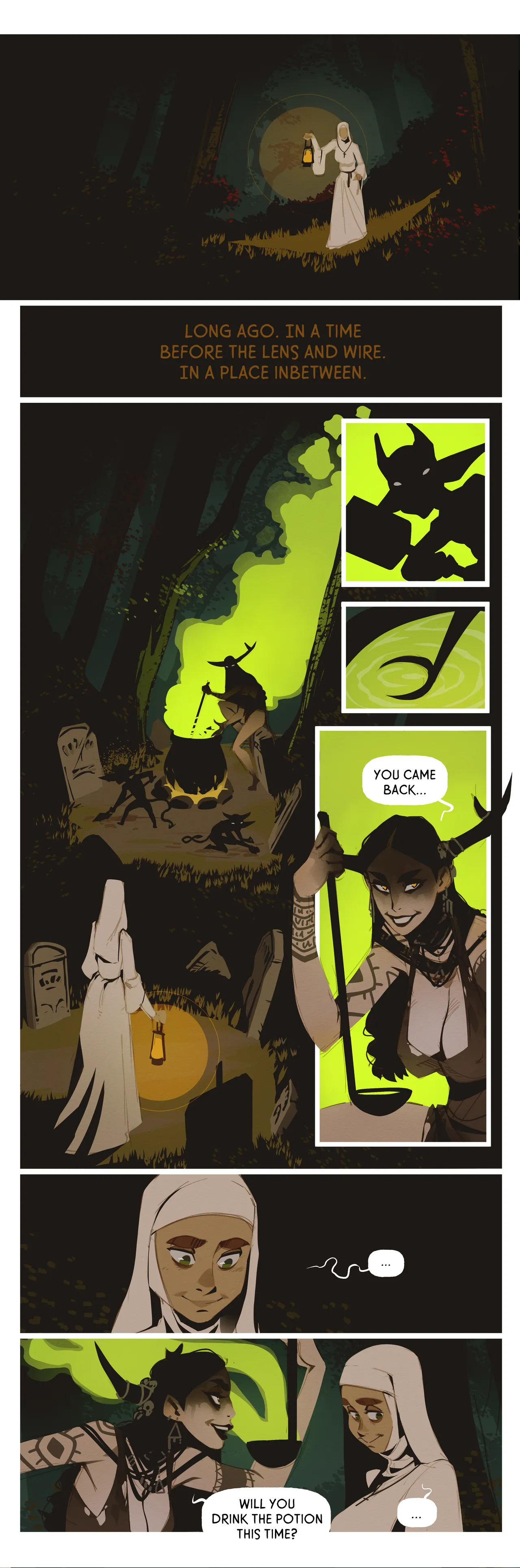 The Witch &amp; the Nun page 1 full