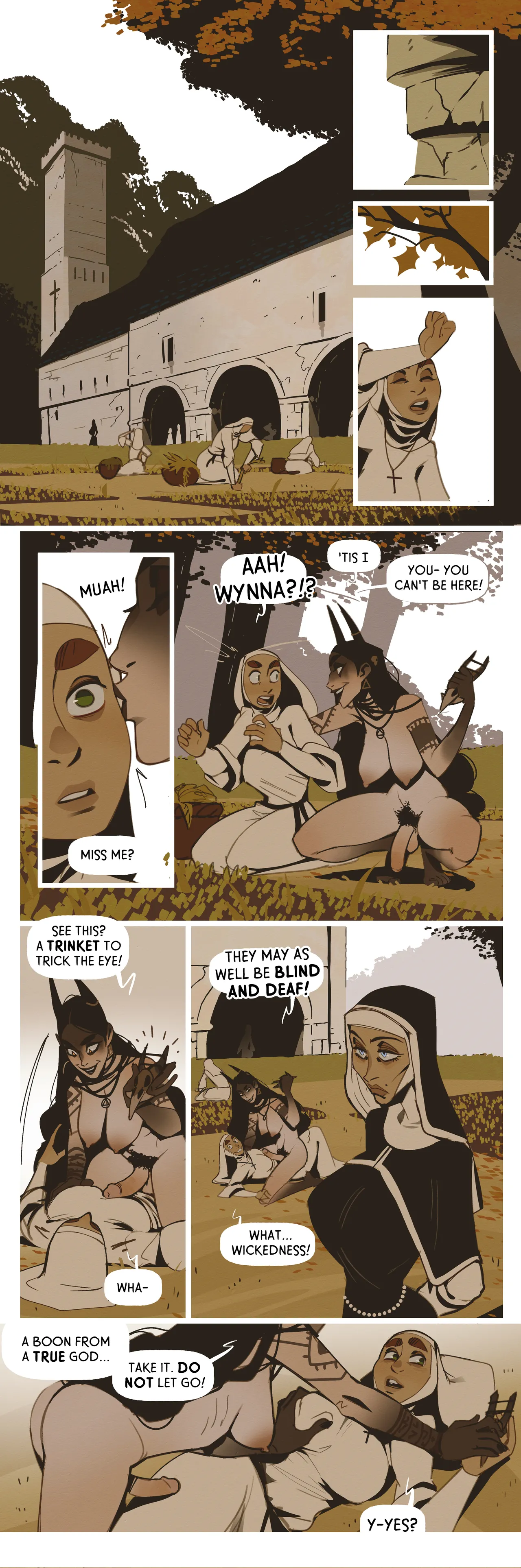 The Witch &amp; the Nun page 5 full