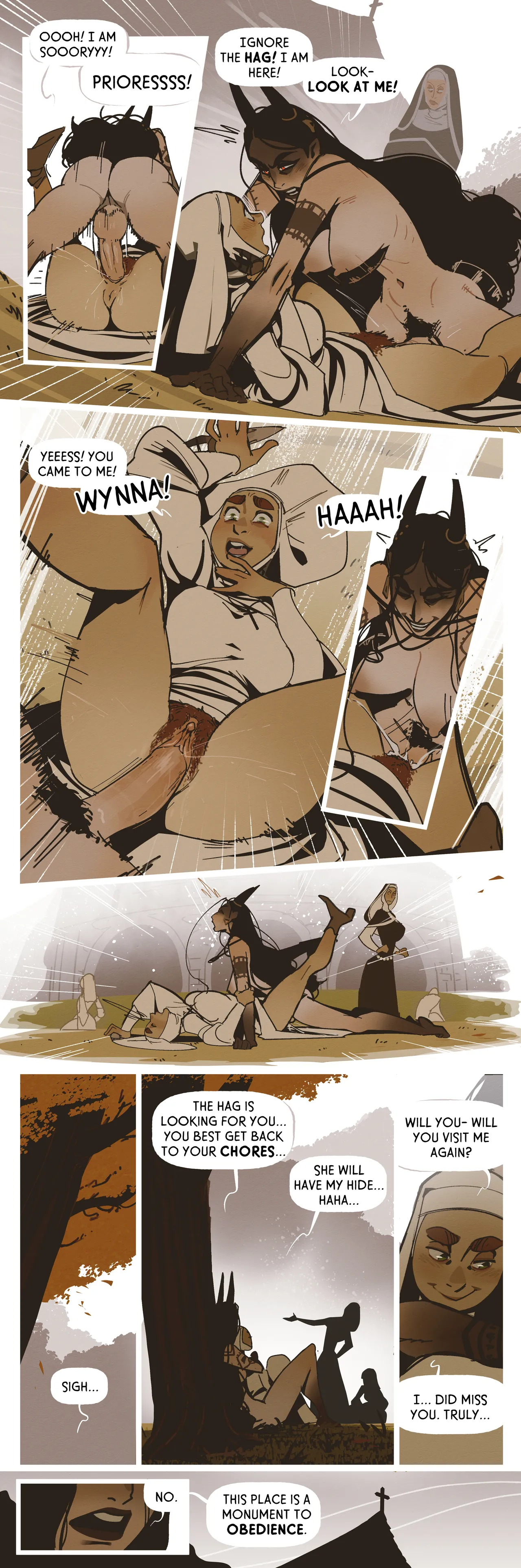 The Witch &amp; the Nun page 7 full