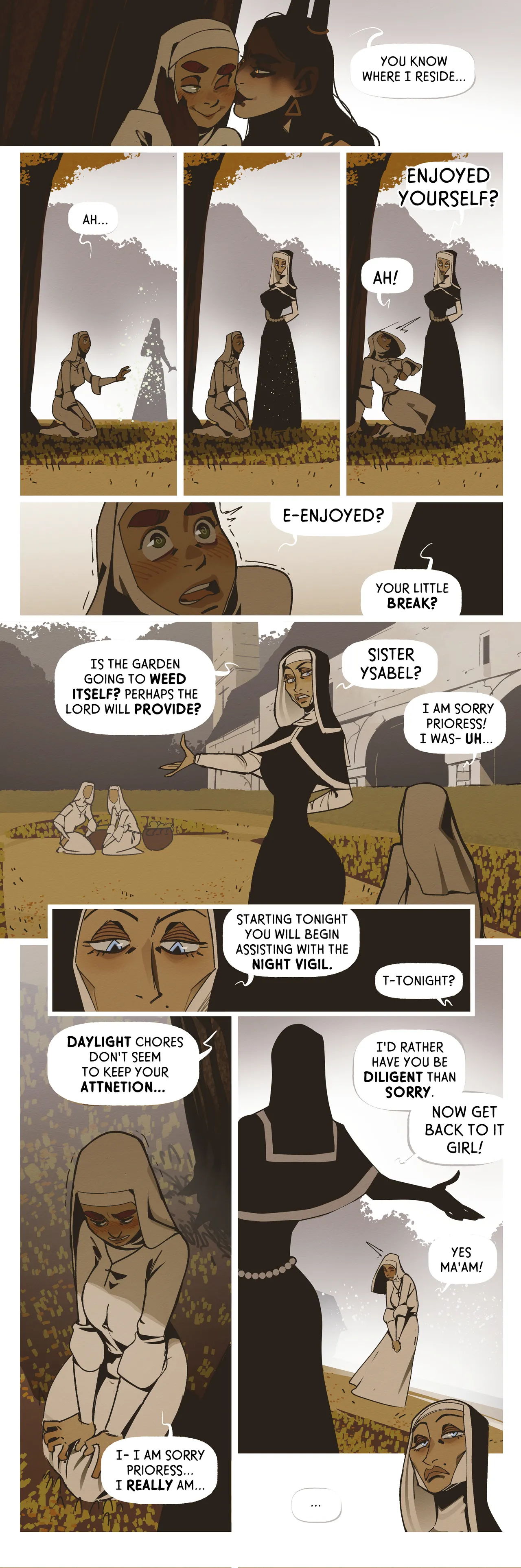 The Witch &amp; the Nun page 8 full
