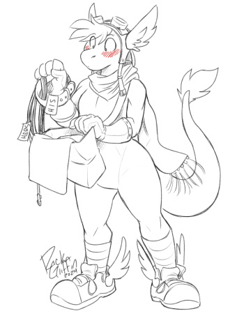 September Patreon Sketches : Kinky Leach-Related Fun cover