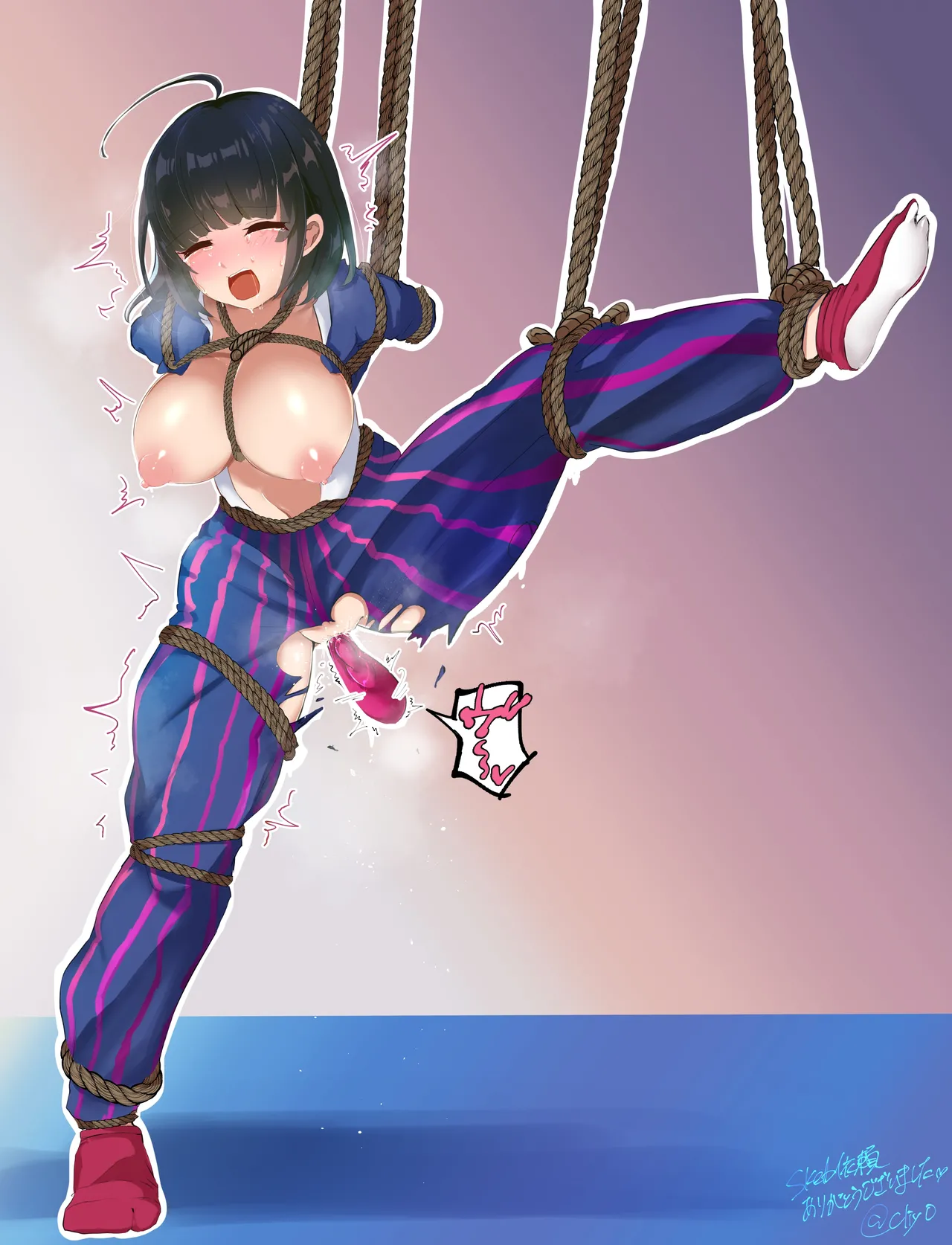 Tied Up and Ripped Monpe page 7 full