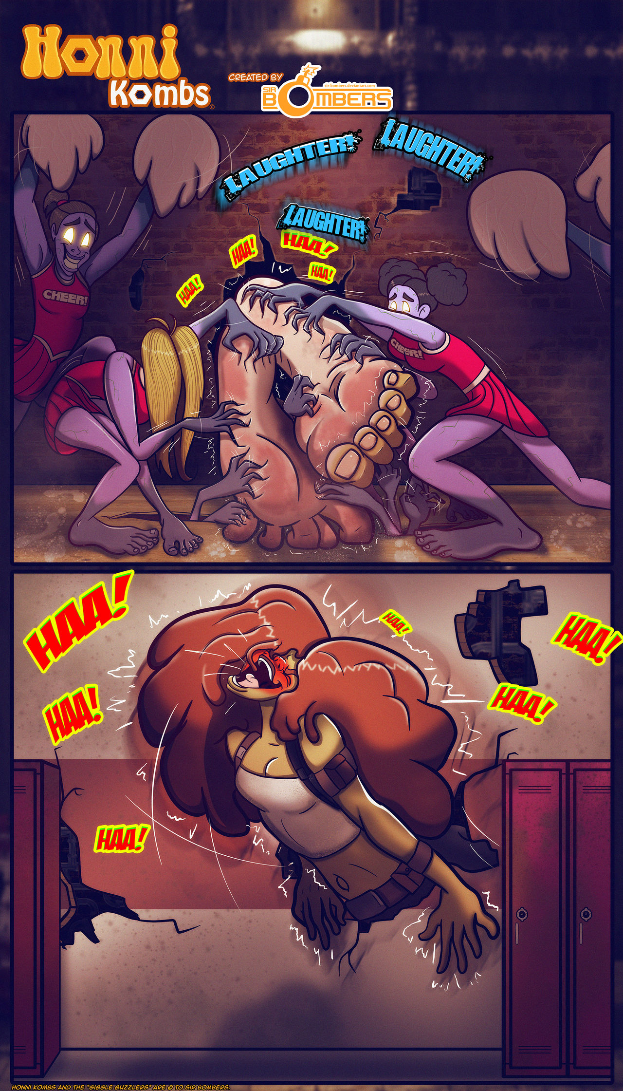 Honni Kombs - TICKLING EVIL page 5 full