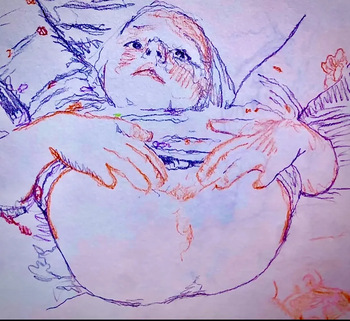 Hand drawn Loli art by Gladrius cover