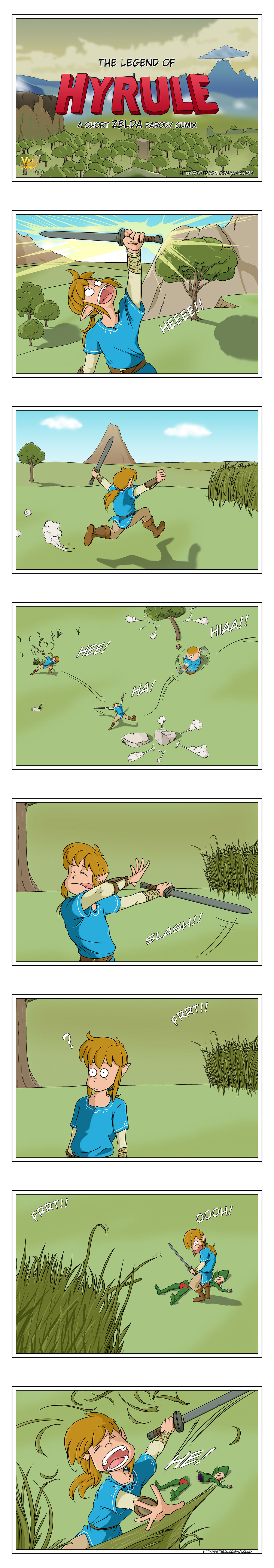 Legend of Hyrule page 1 full
