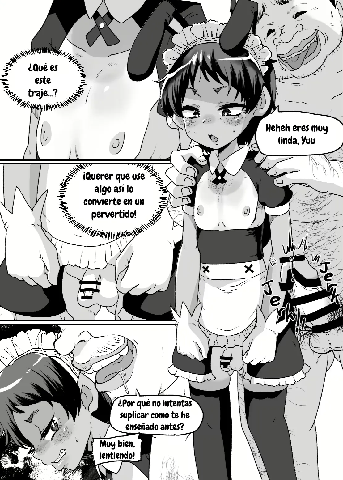 Mesu Ochi Kansatsu Nikki -Mushoku Oji-san no Onaho Yome ni Sarete Shimatta Otokonoko no Matsuro...- page 8 full