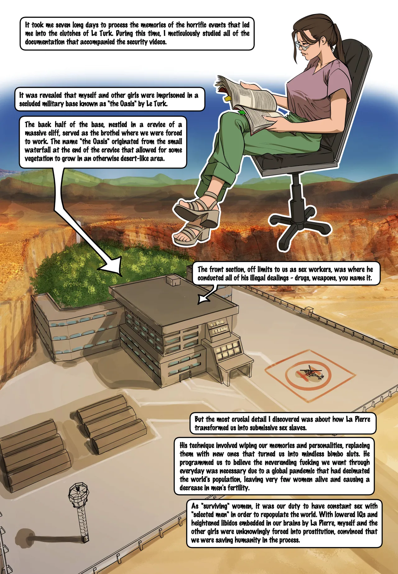 Clara Soft Hell Memories Part 3 - The Oasis page 2 full