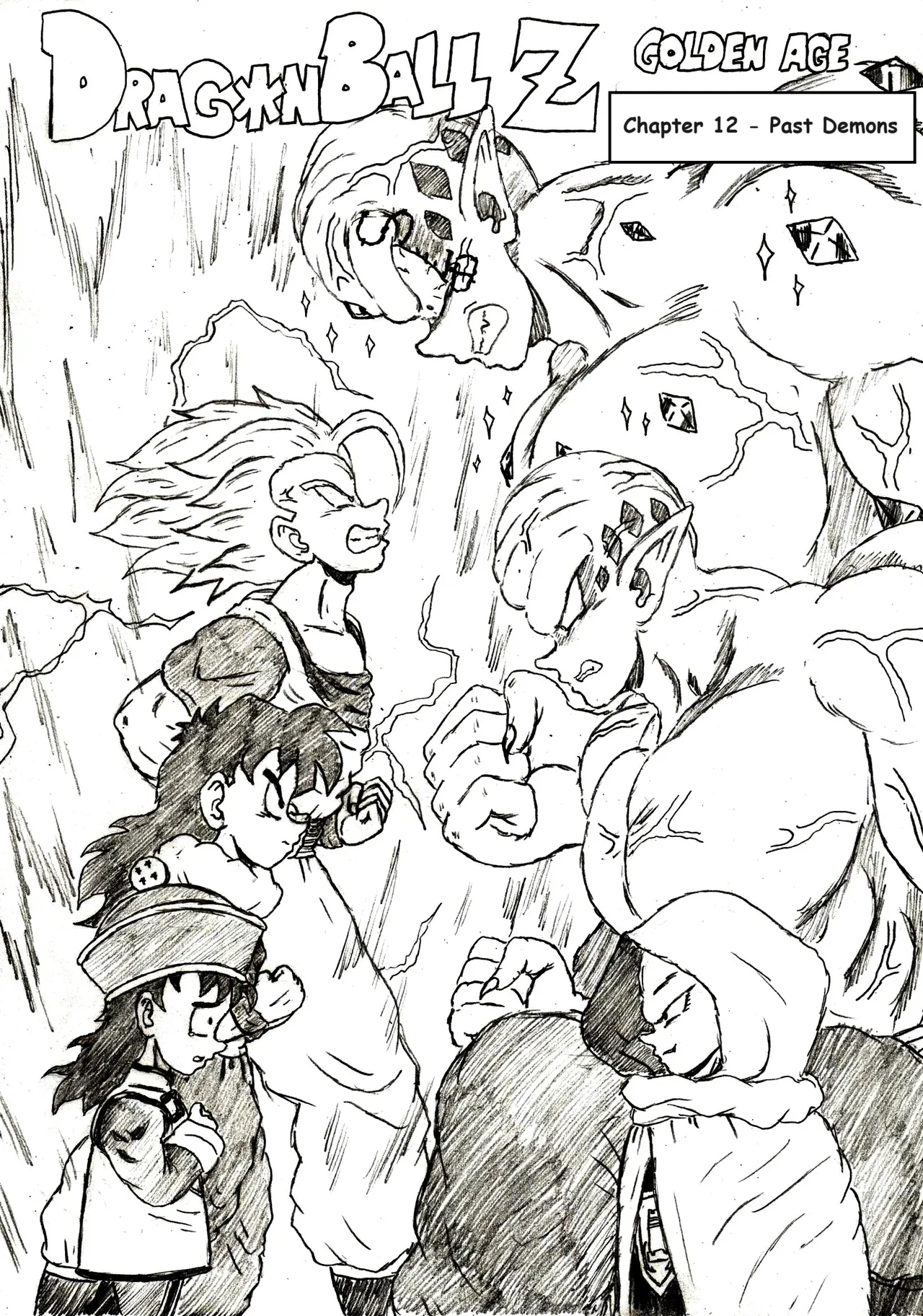 DRAGONBALL Z Golden Age - Chapter 12 - Past Demons page 1 full