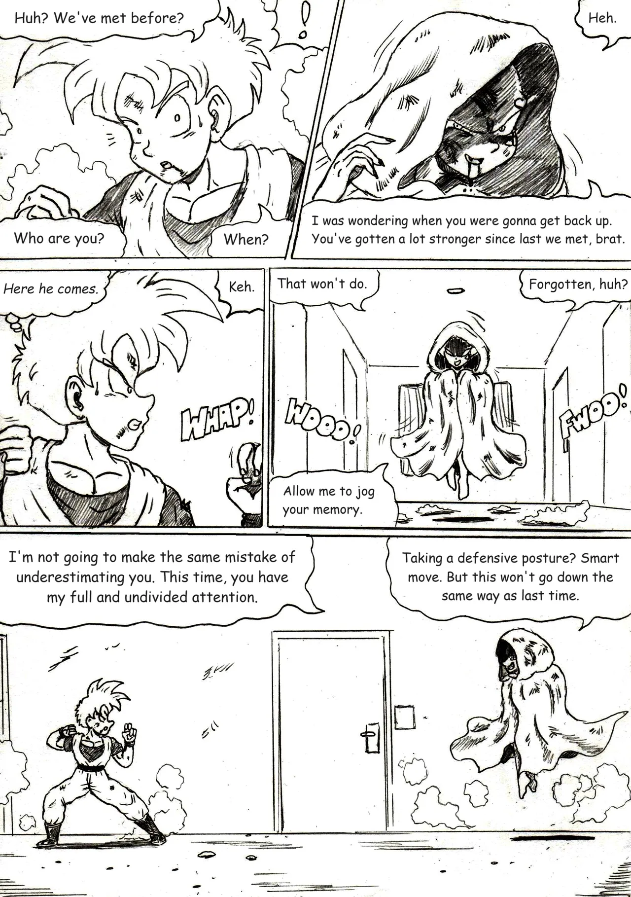 DRAGONBALL Z Golden Age - Chapter 12 - Past Demons page 3 full