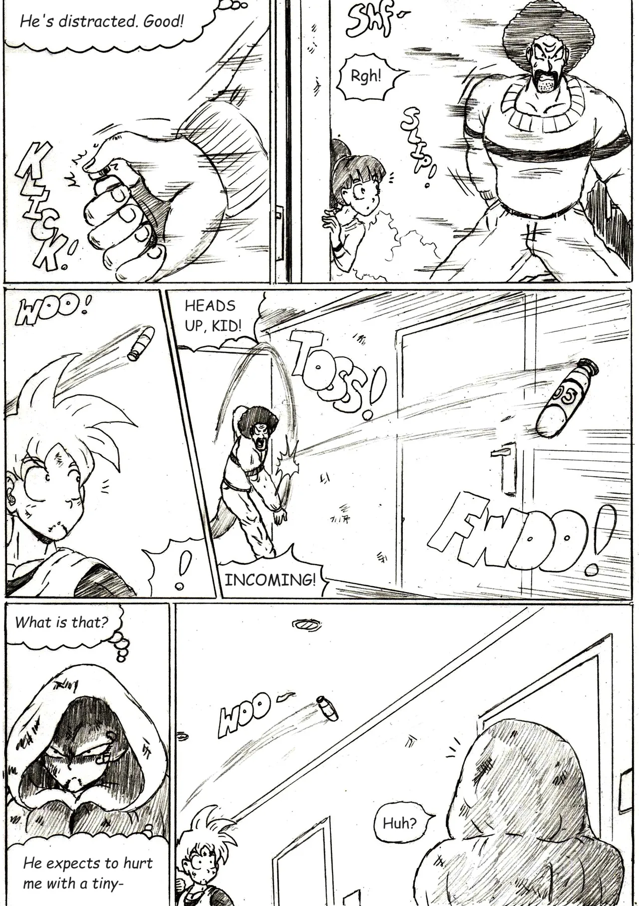 DRAGONBALL Z Golden Age - Chapter 12 - Past Demons page 4 full