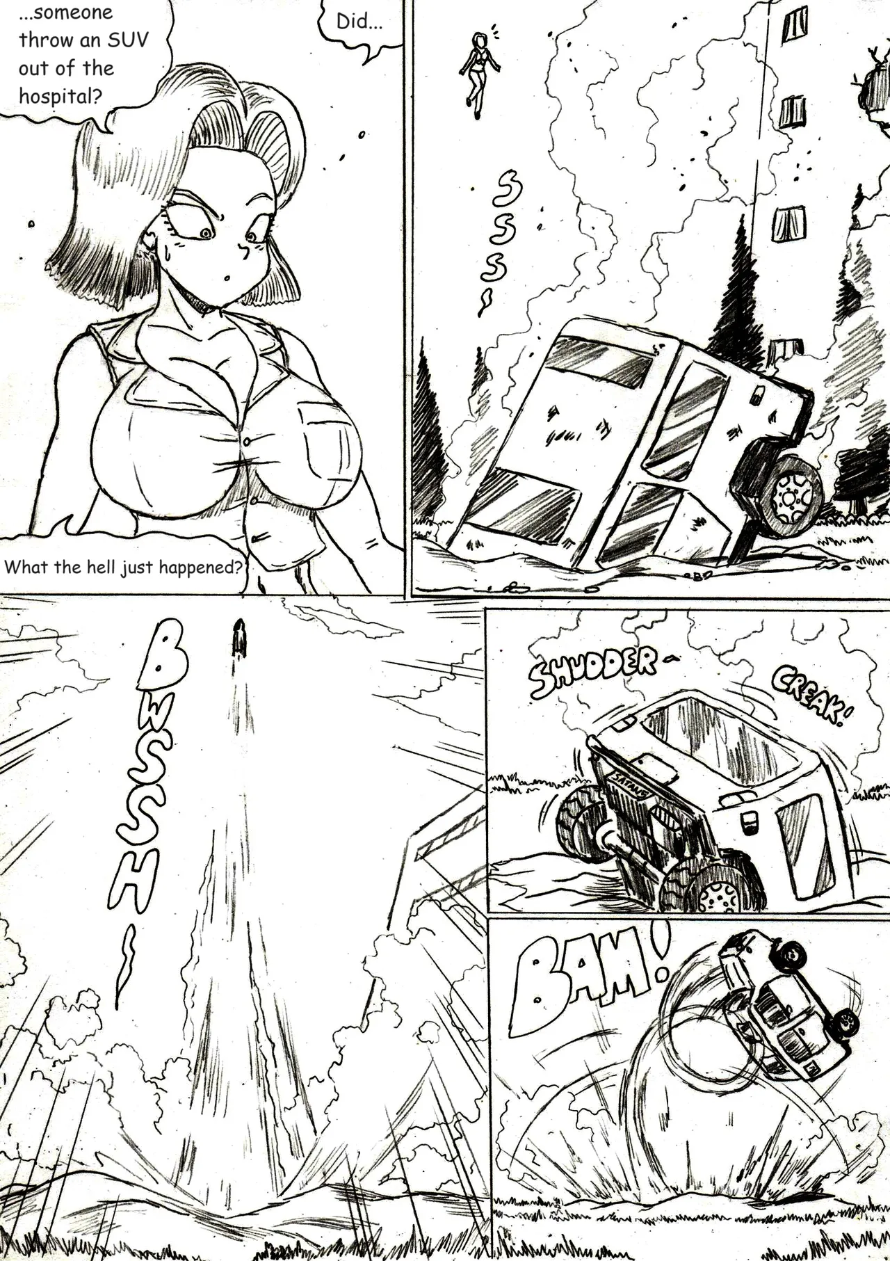 DRAGONBALL Z Golden Age - Chapter 12 - Past Demons page 7 full