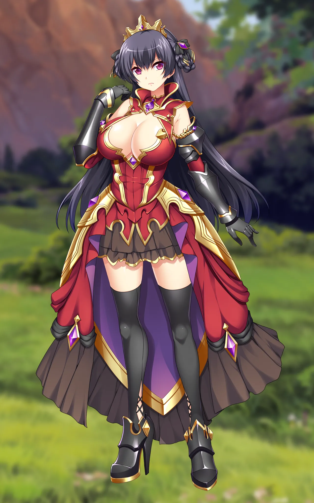 The lewd martial arts city of Sodom ~A holy warrior princess impregnated in front of a large audience~ page 2 full