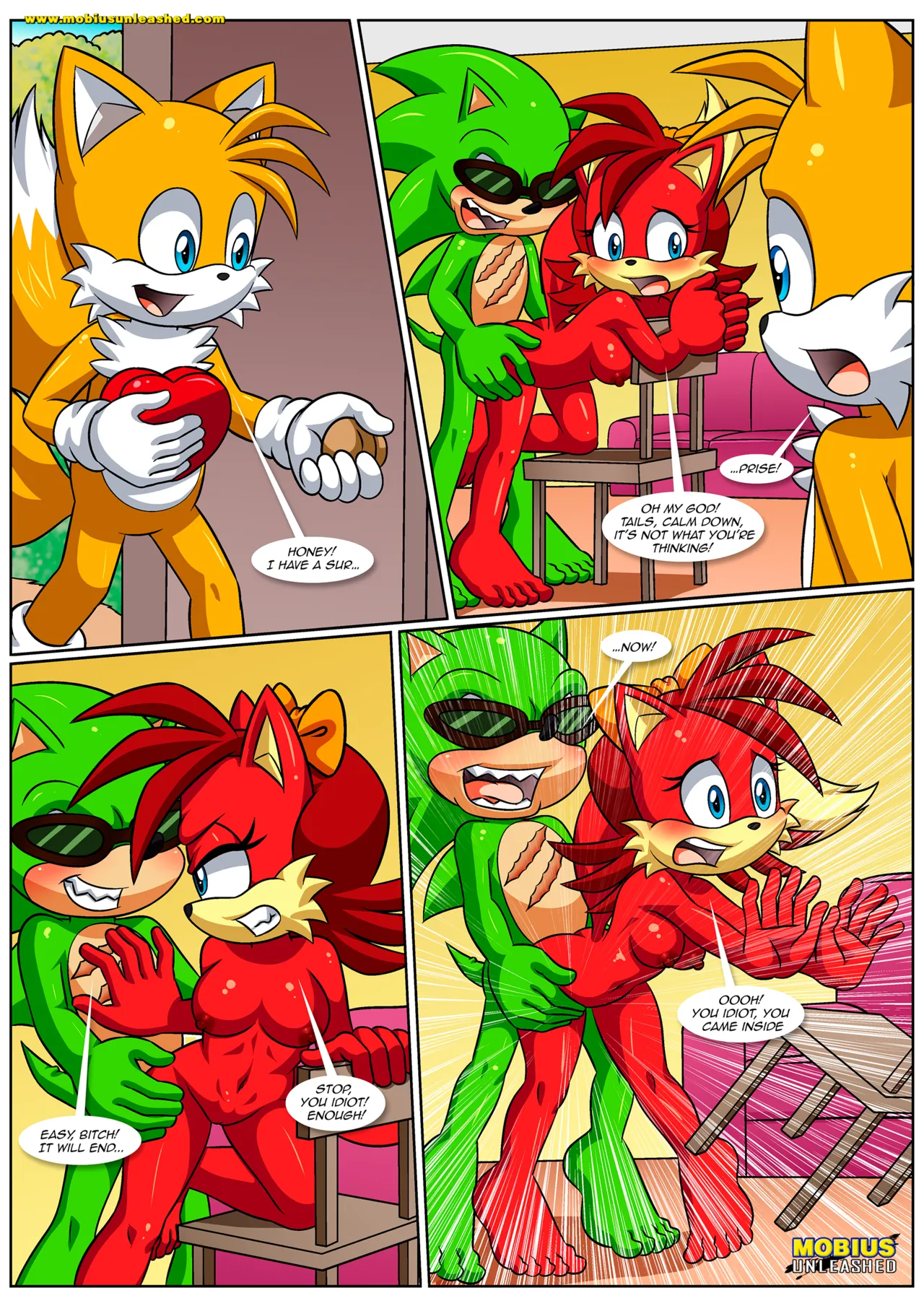 Mobius Unleashed: Let Me Love You! page 3 full