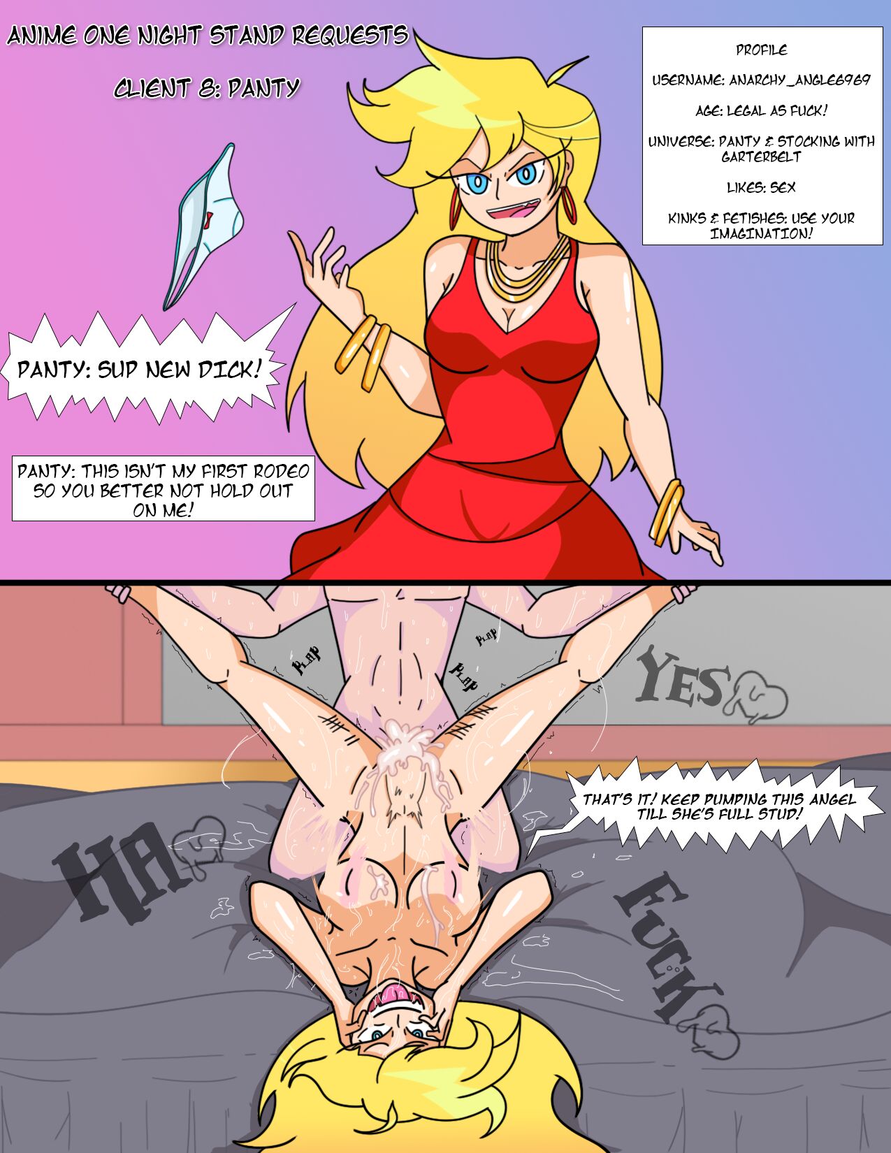 Anime One Nigth Stands page 8 full