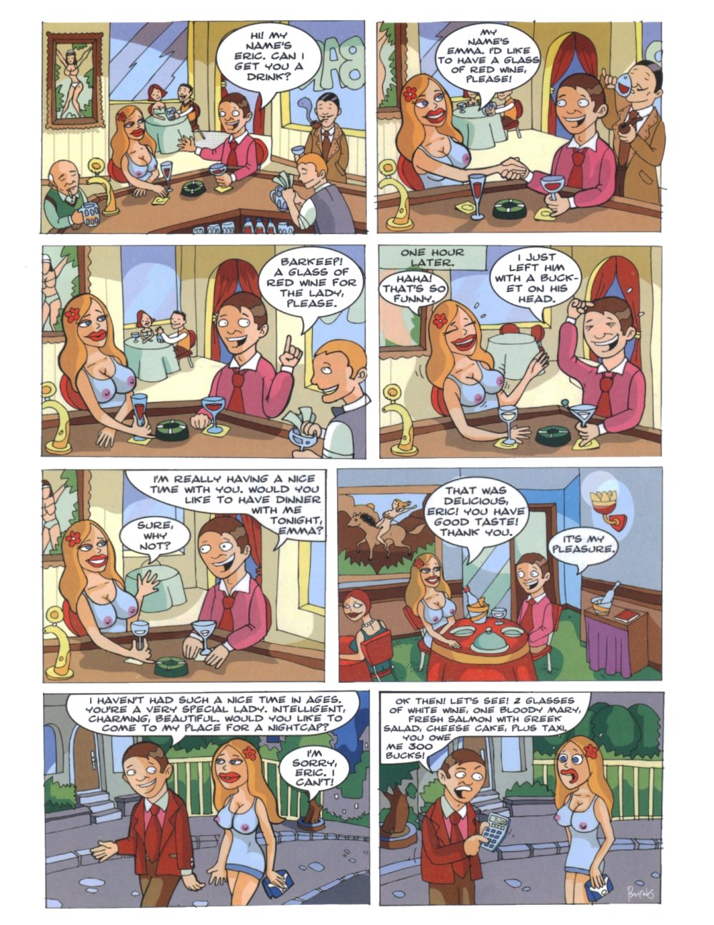 Grin And Bare It #9 page 8 full