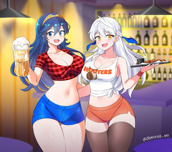 Lucina x Micaiah cover