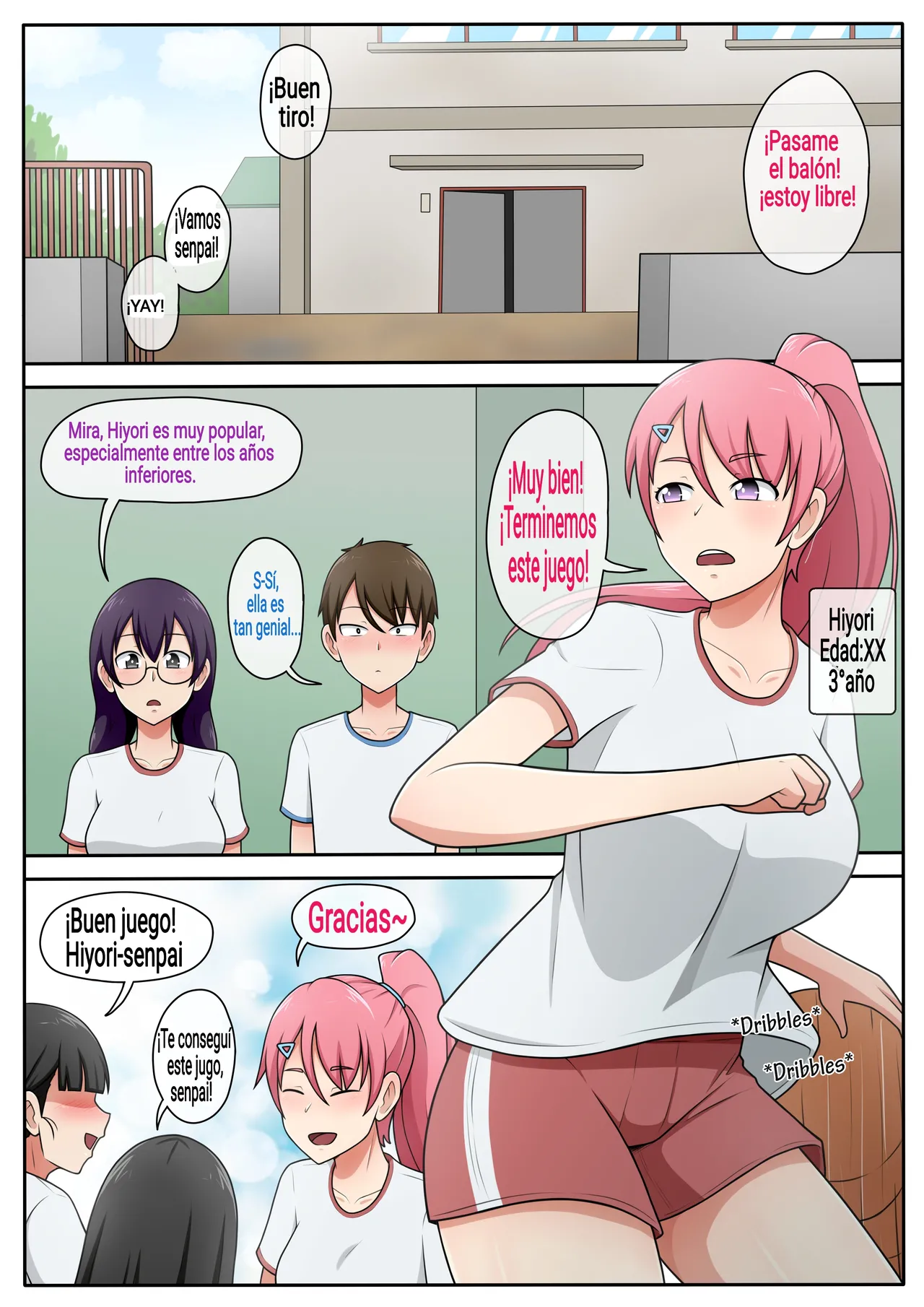 Hiyori is very helpful! page 3 full