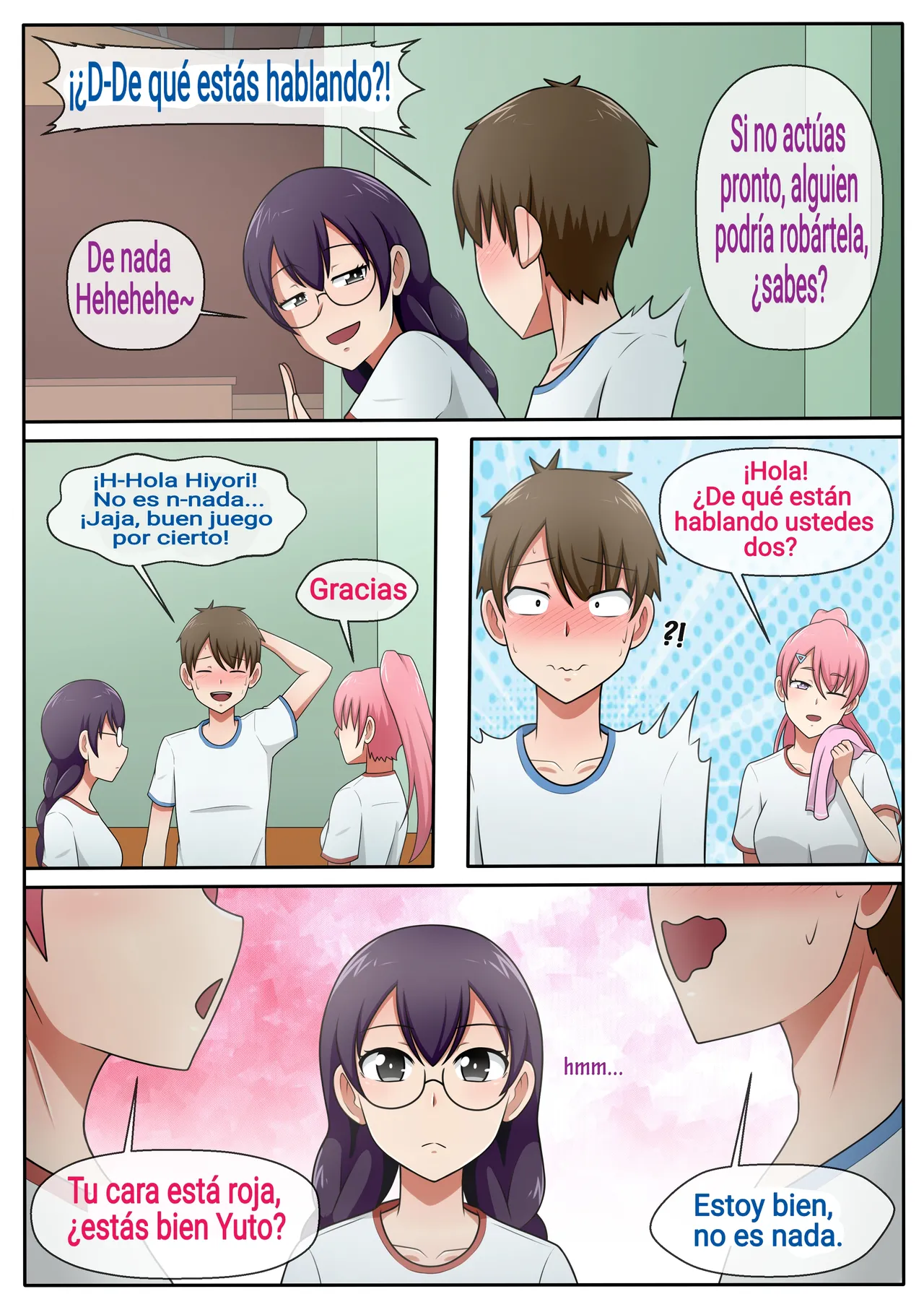 Hiyori is very helpful! page 4 full