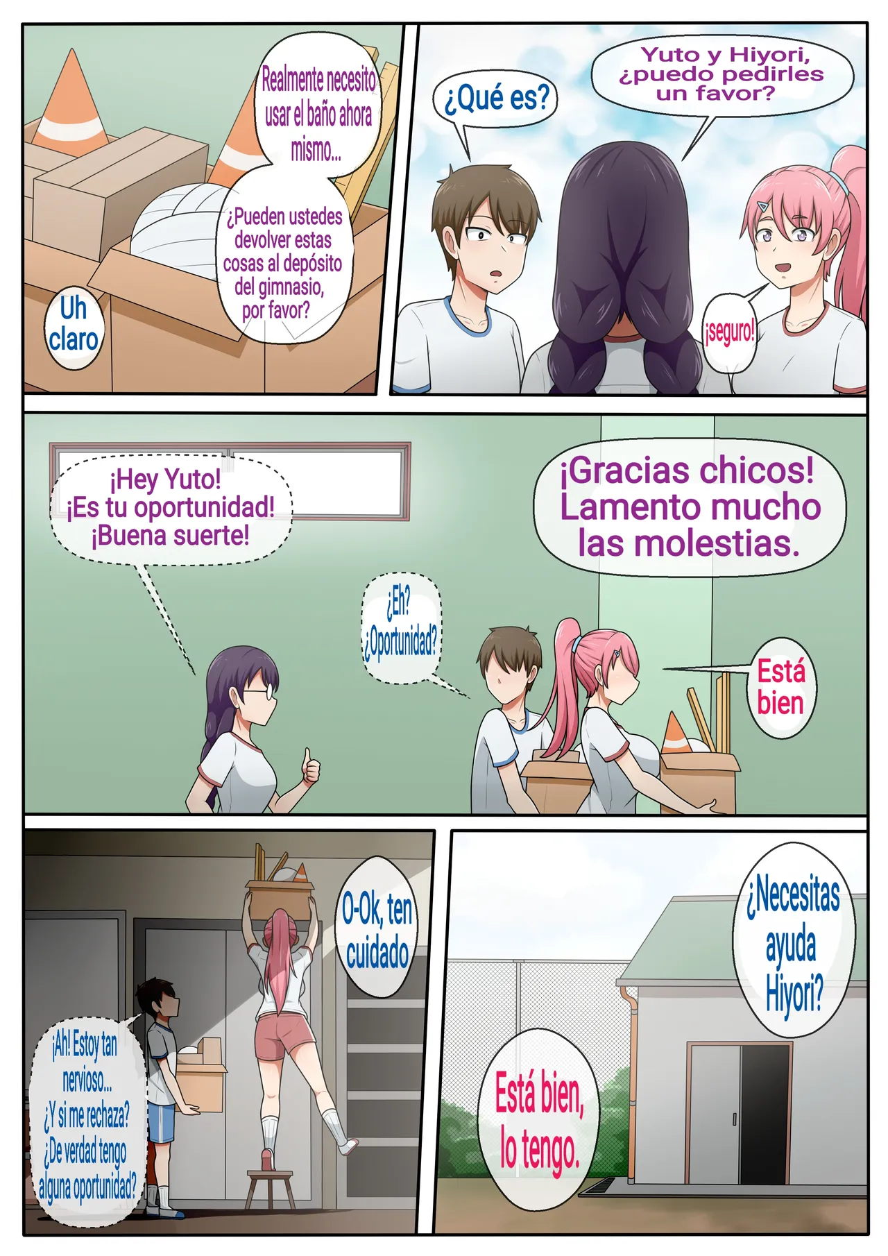 Hiyori is very helpful! page 5 full