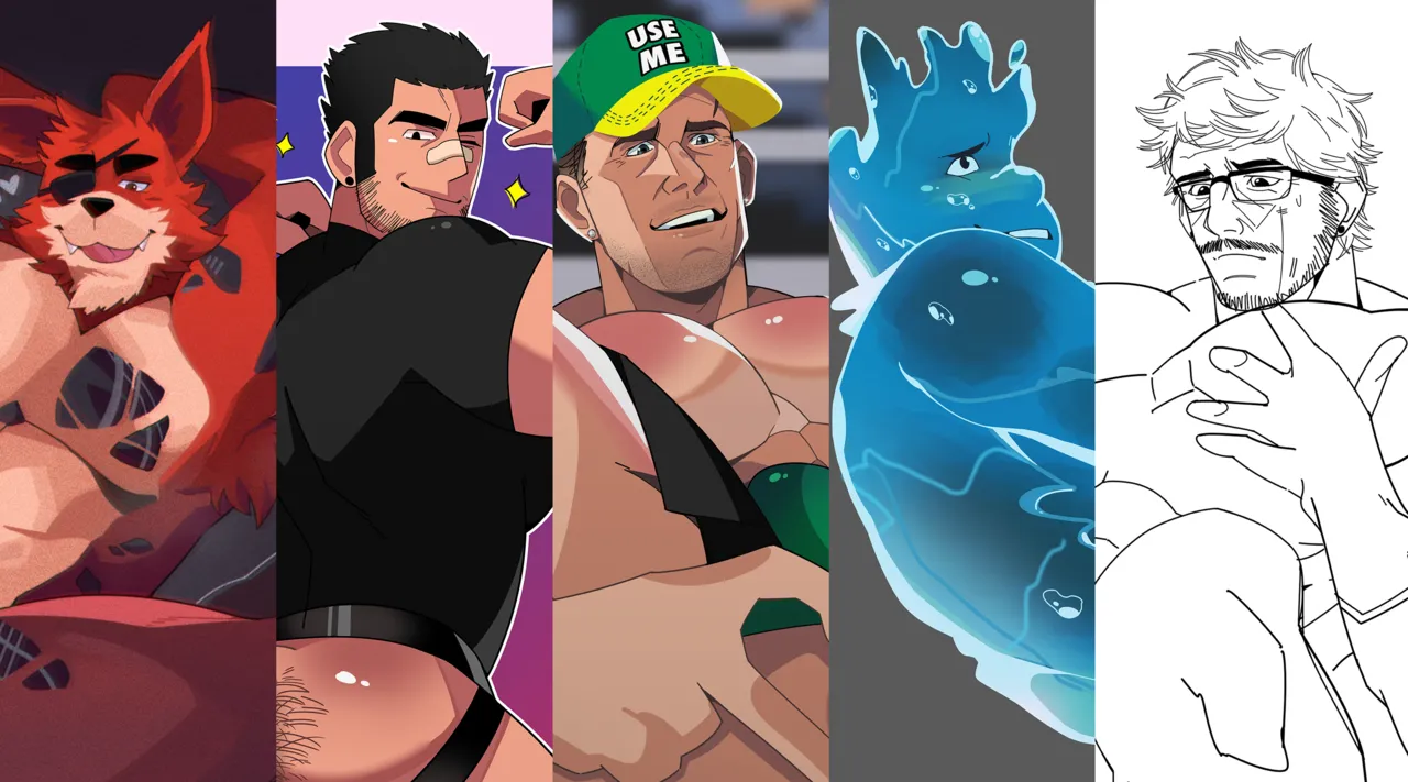 2023 Full Year NSFW Art Pack page 1 full