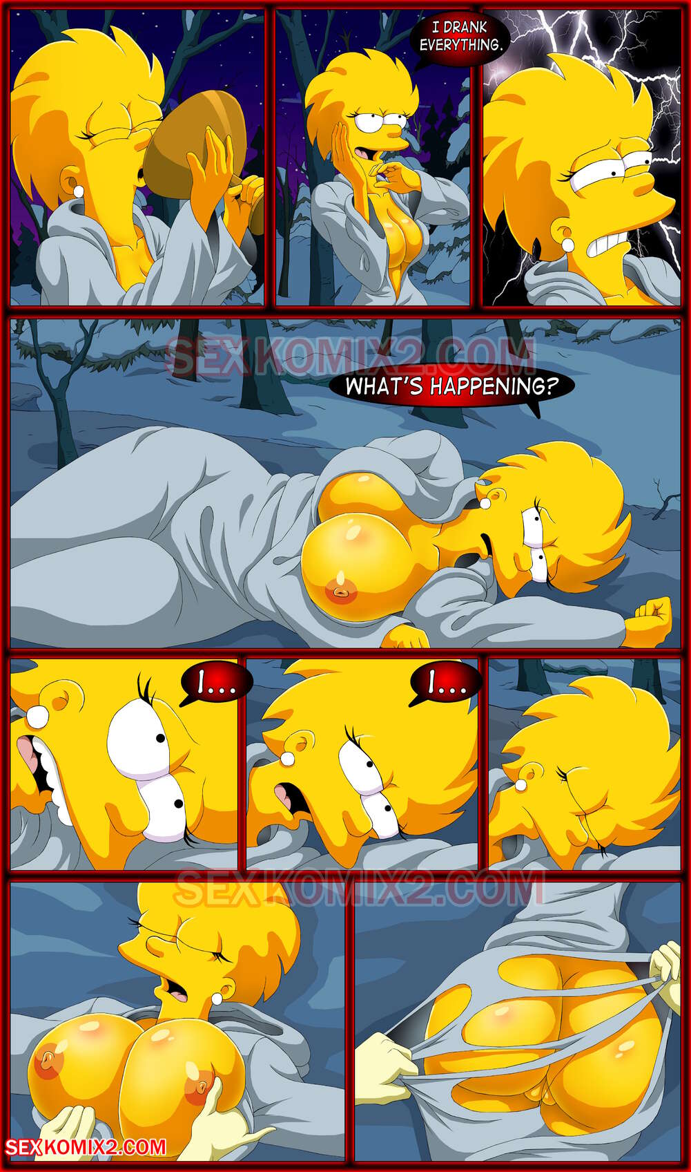 The Simpsons. Witch time. by sexkomix2.com page 3 full