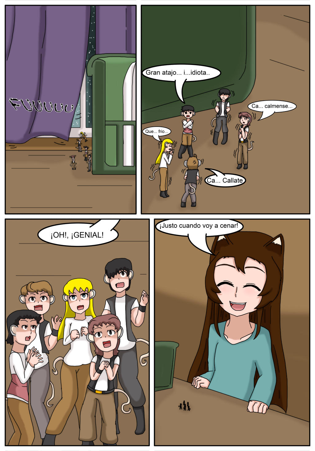 Hermanas Neko: A warm place page 1 full