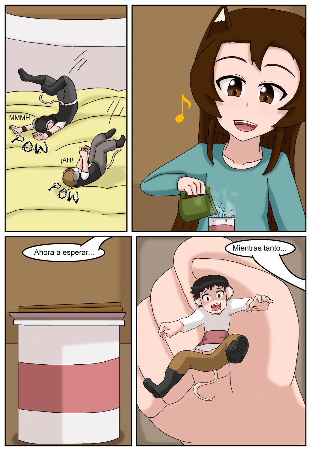 Hermanas Neko: A warm place page 2 full