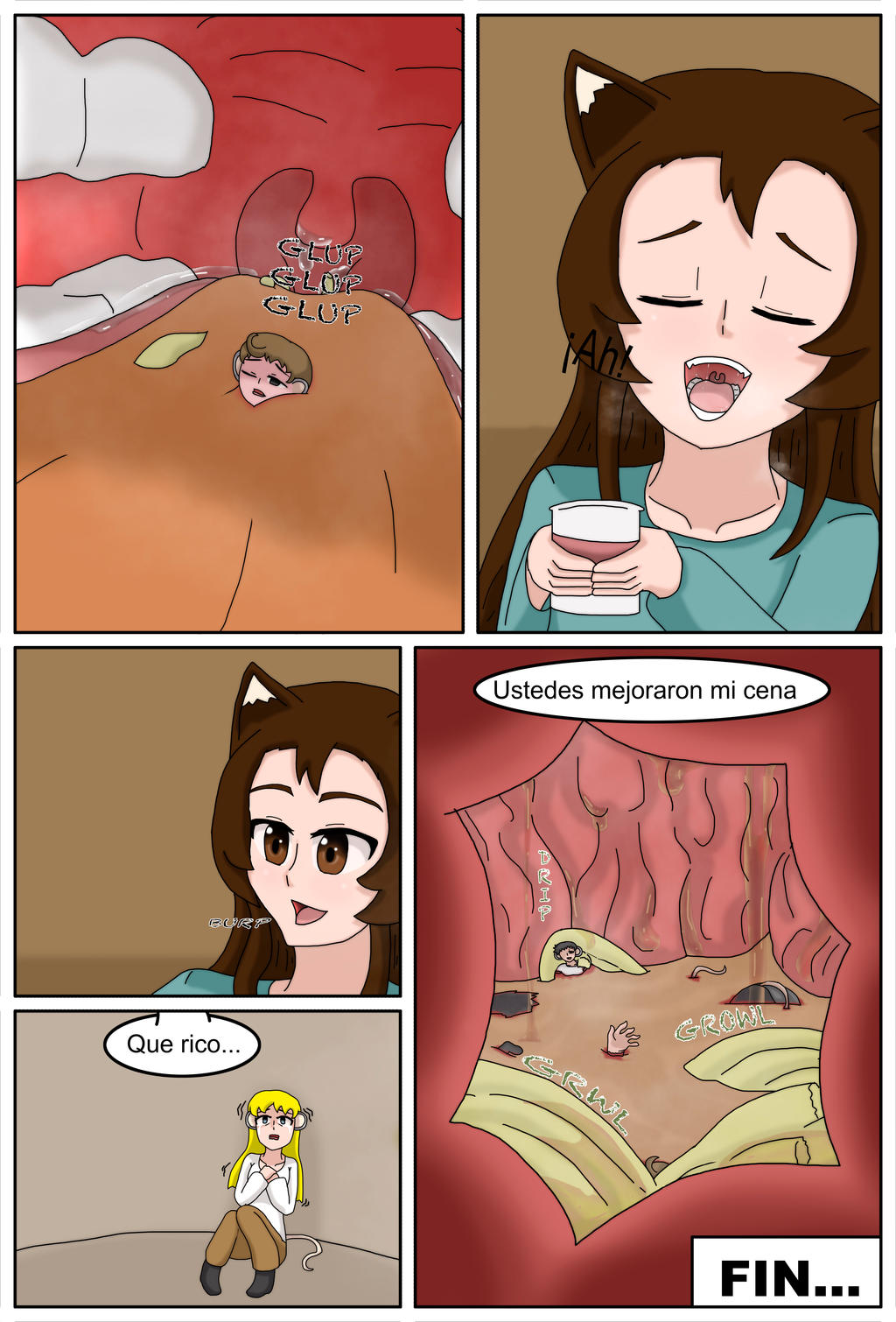 Hermanas Neko: A warm place page 7 full