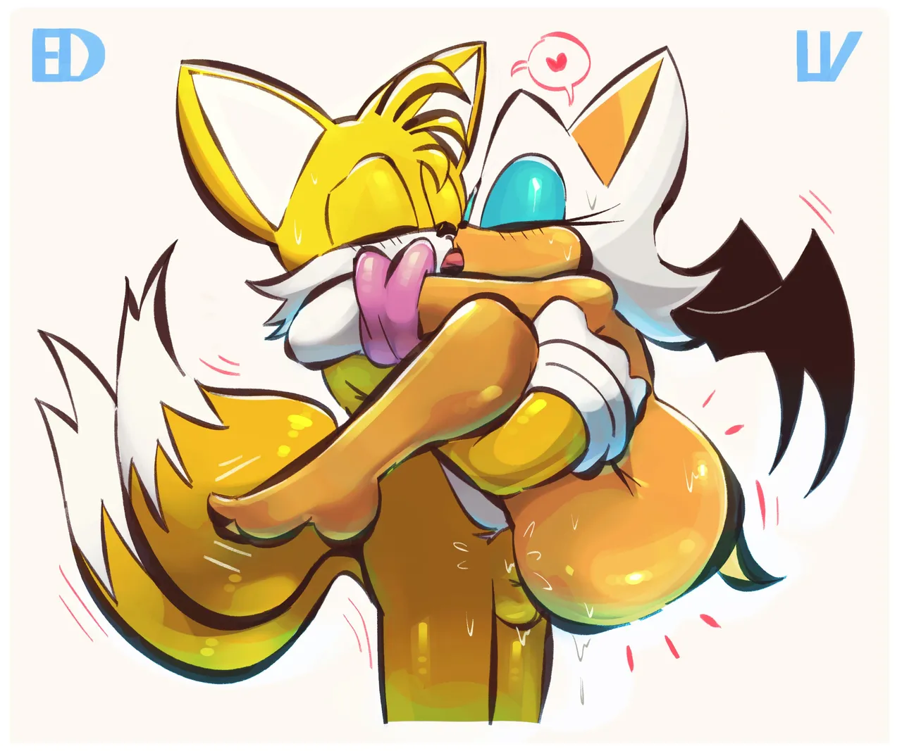 Tails x Rouge page 8 full