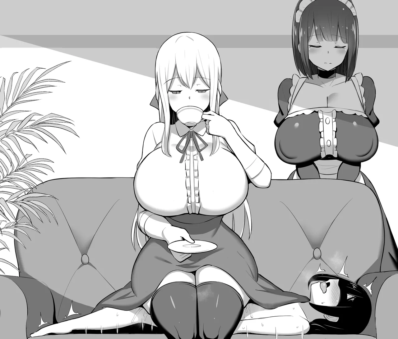 優雅に平然とセックスするむちむちお嬢様（差分） page 7 full