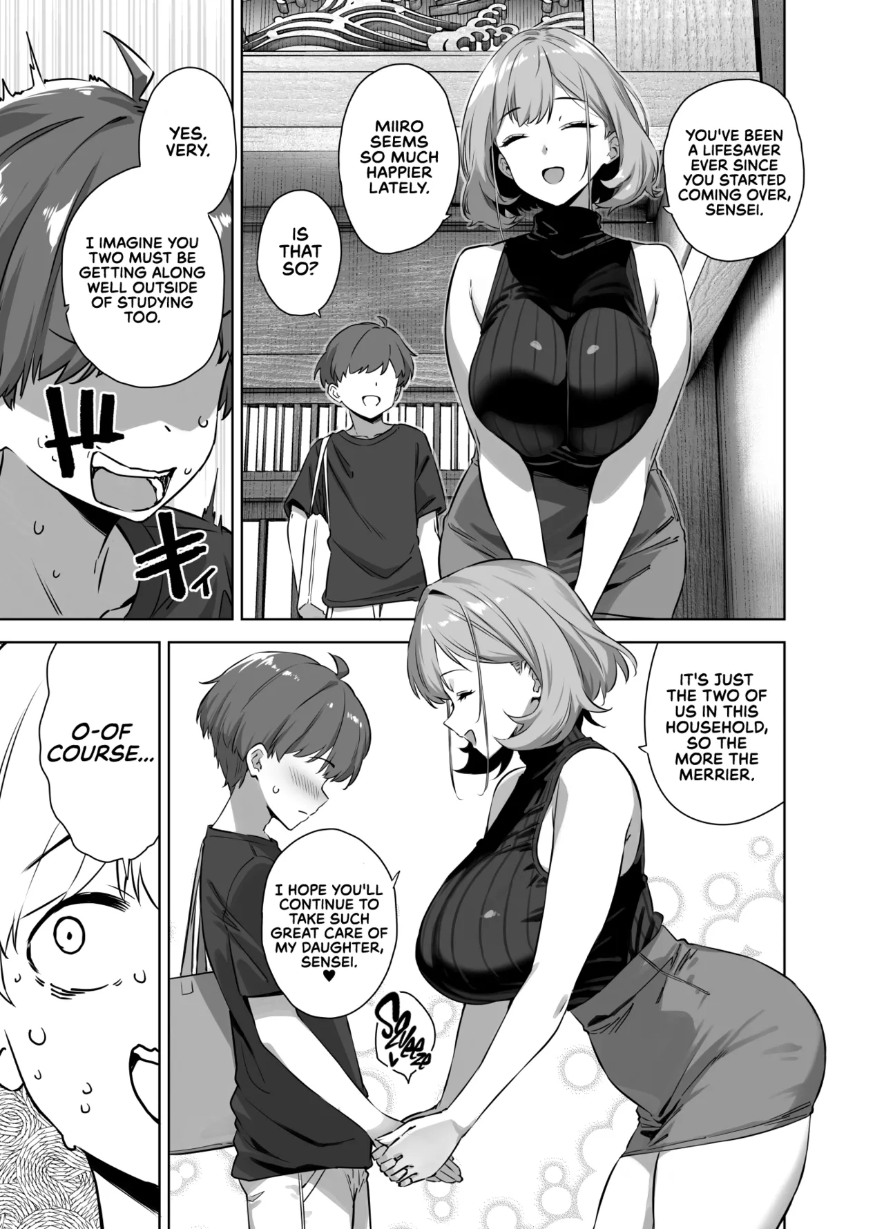 Natsu to Inaka to Yuuwaku shite kuru Dekkai Oshiego 2 | Summertime in the Countryside With The Huge Student Seducing Me 2 page 6 full