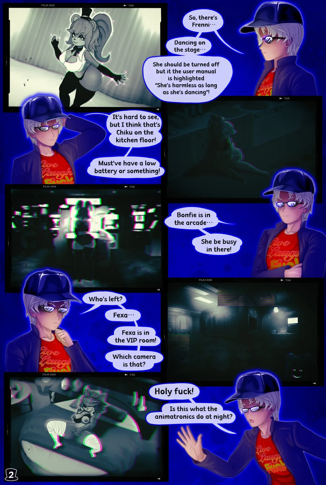 Fap Nights at Frenni's: The girl's new toy starts work tonight page 4 full