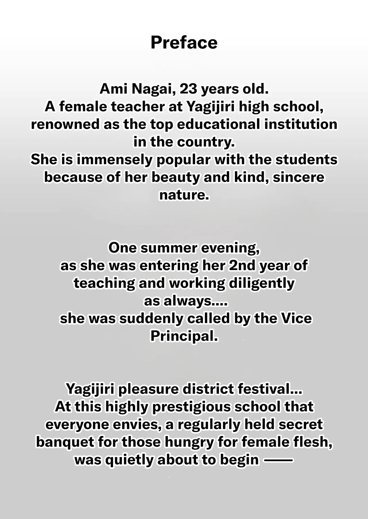 Yakishiri Yuukaku Kanyuutan Scout Ichi ~Nagai Ami Hen~ | Yagijiri Pleasure District Recruitment Story 1 ~Scouting Ami Nagai~ page 2 full