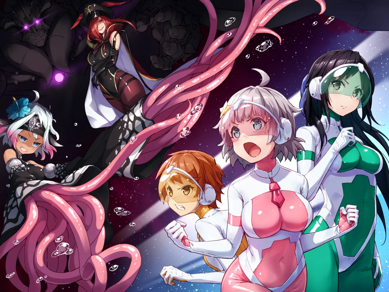 Earth Defense Team Star Guardians. Episode 1 page 1 full