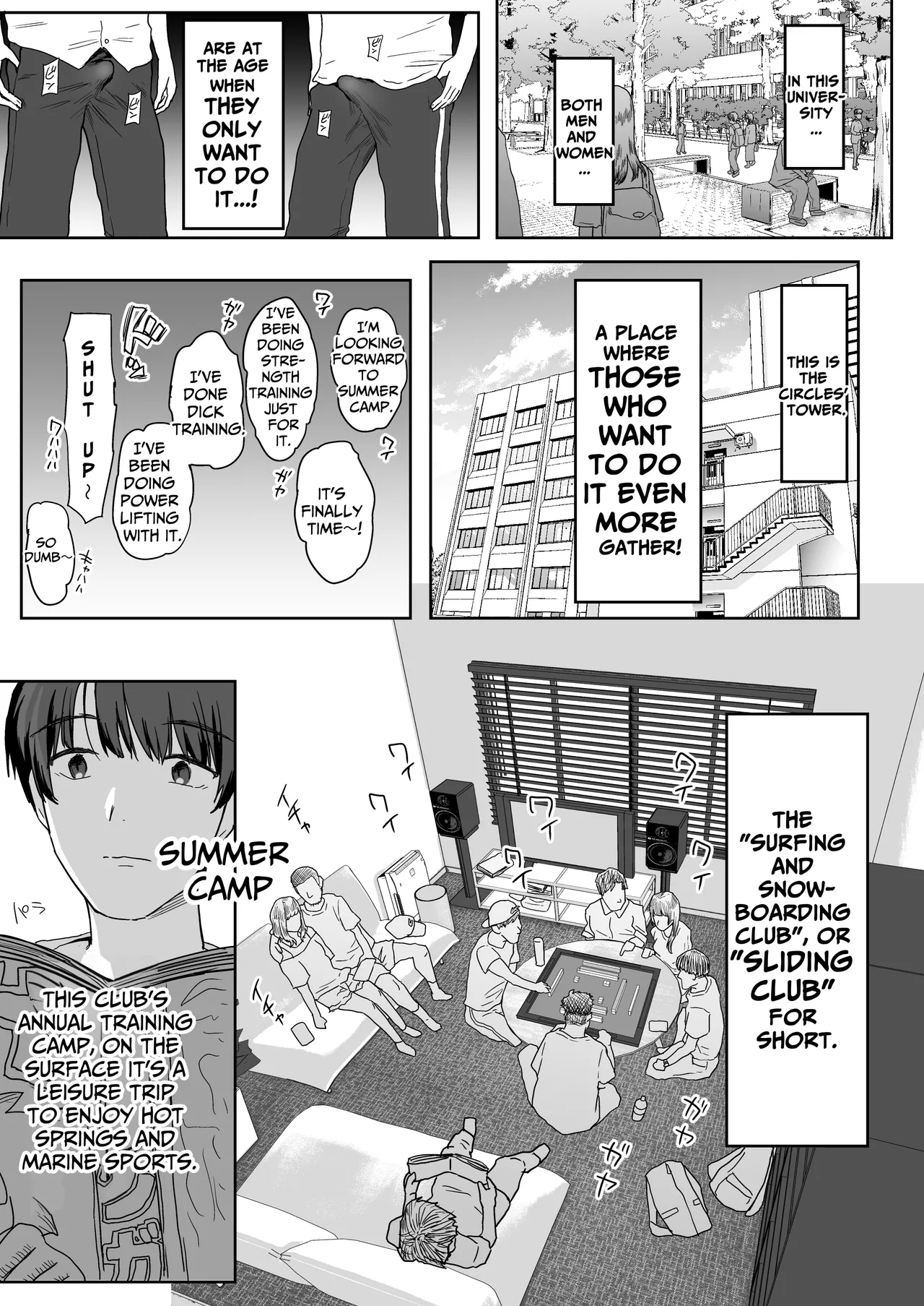 YariCir Gasshuku ni Otoko wa Boku Hitori | Only One Guy At The Fuck Club's Intensive Training Camp page 7 full