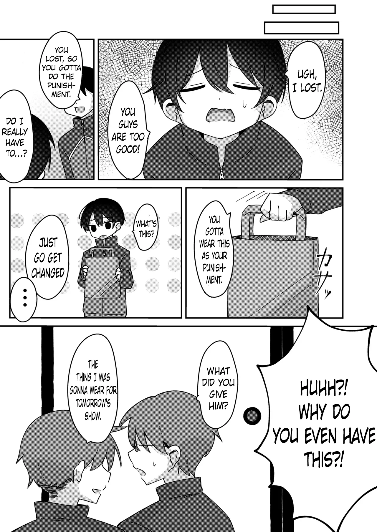 Class de Ichiban Kawaii Otokonoko ga Onnanoko ni Sarechau Hanashi page 4 full