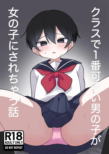 Class de Ichiban Kawaii Otokonoko ga Onnanoko ni Sarechau Hanashi cover