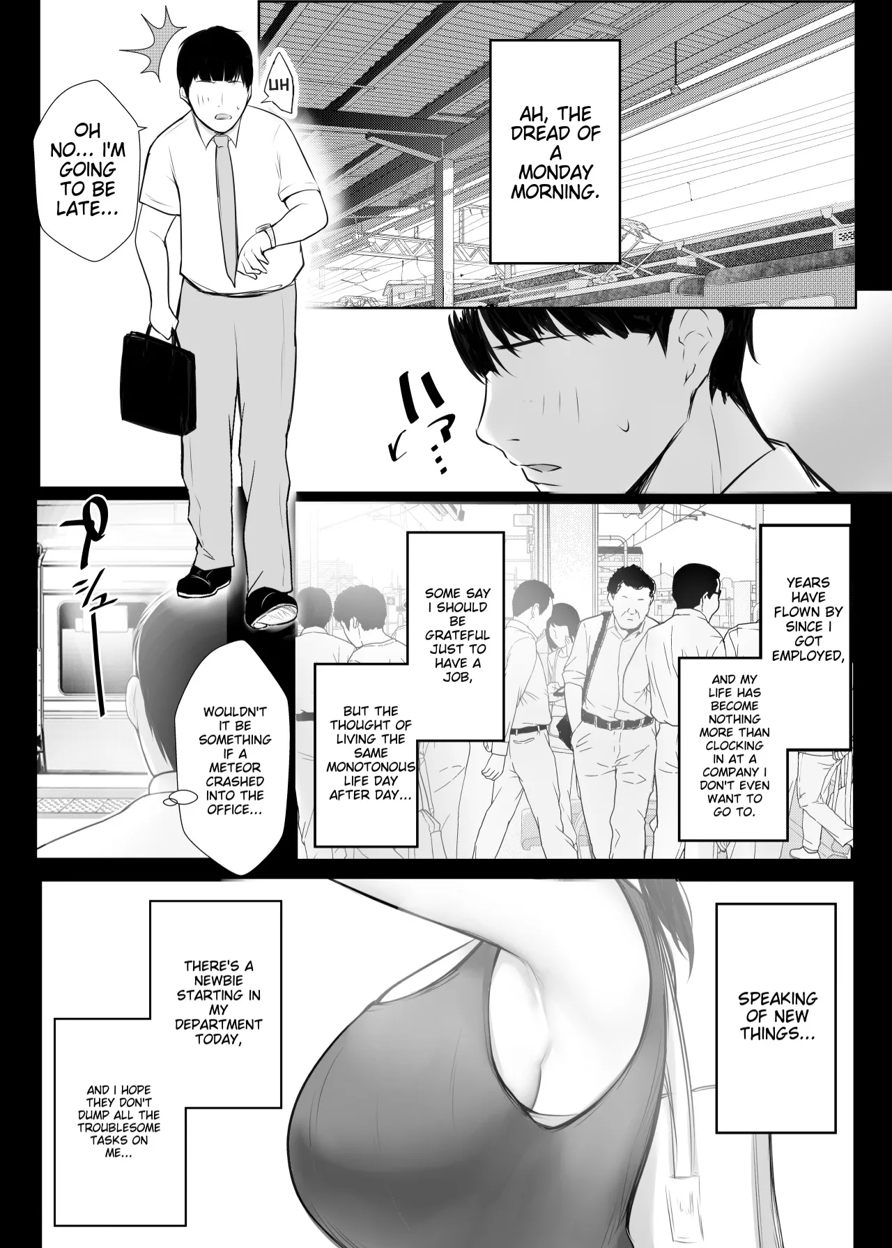 Big-breasted office lady Fujisaki Natsusuzu wants to show off her cuckolding tendencies! page 3 full