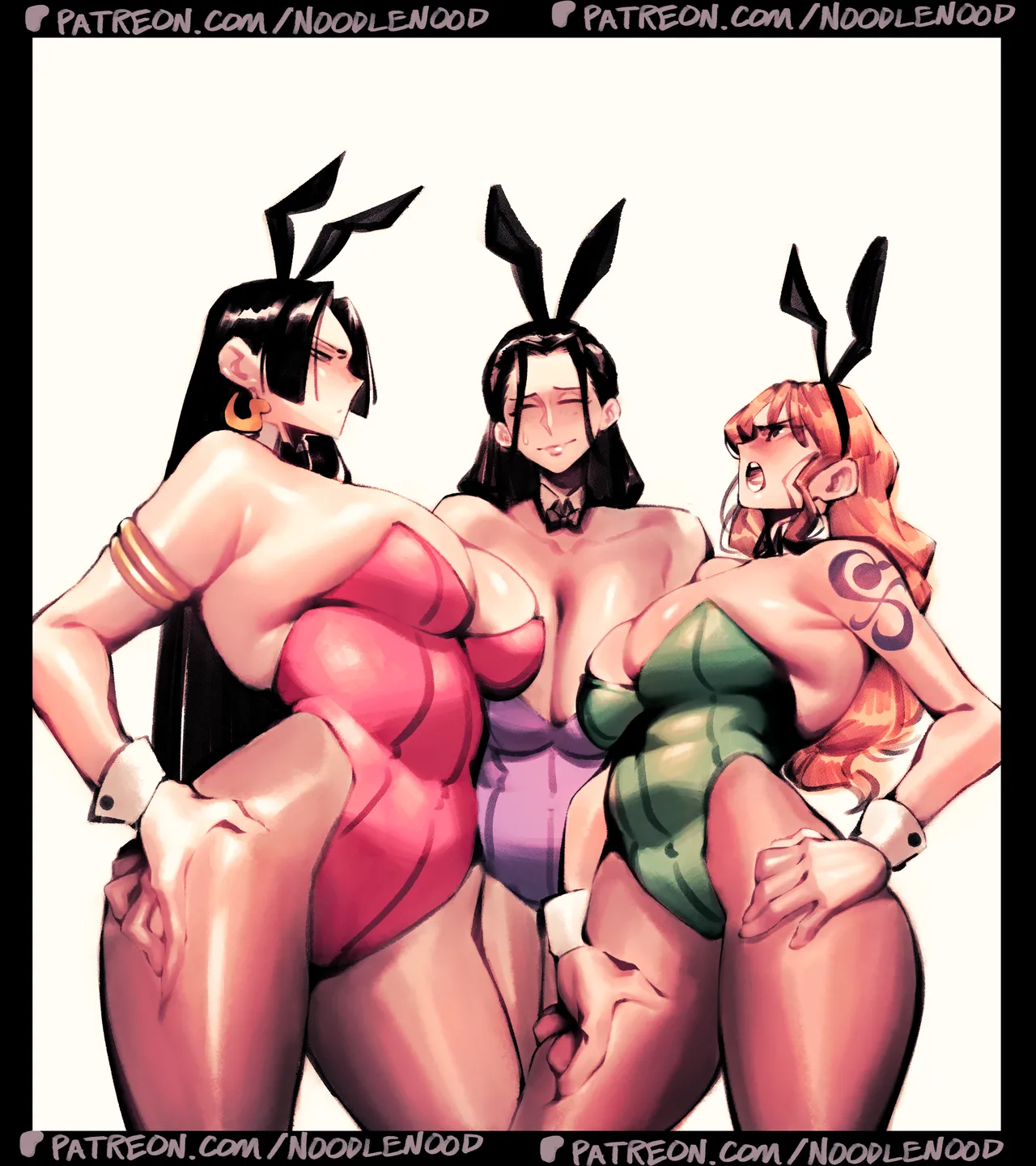 One piece bunny girls page 1 full