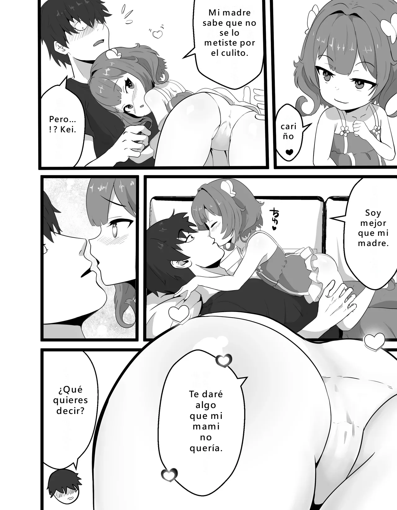 Kei-chan wa, Hahaoya no Boyfriend ni Koi o Shita. | Kei se enamoró del novio de su madre. page 6 full