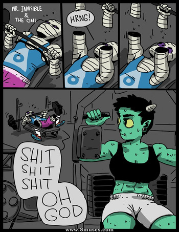 Mr Invisible Side Story : the Oni cover